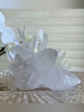 Natural Clear Quartz Cluster